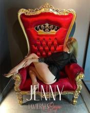 Jenny 34DD Blonde au sang chaud